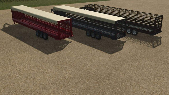 FS25 - Lizard Longhorn Trailer V1.0