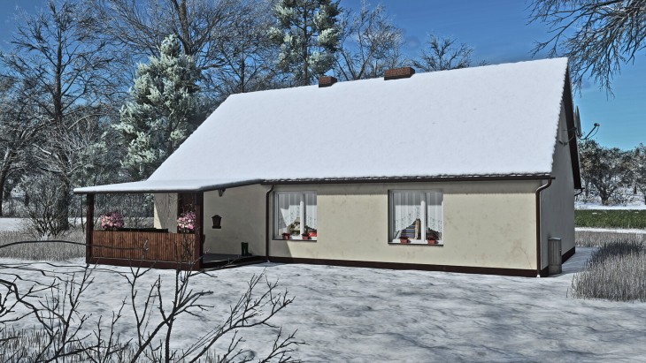 FS25 - House With A Porch V1.0