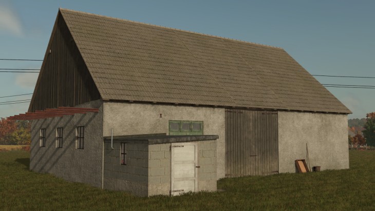 FS25 - Barn With Cowshed V1.0.0.1