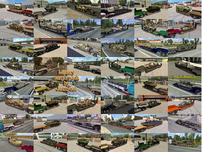 ETS2 – Military Cargo Pack V6.8