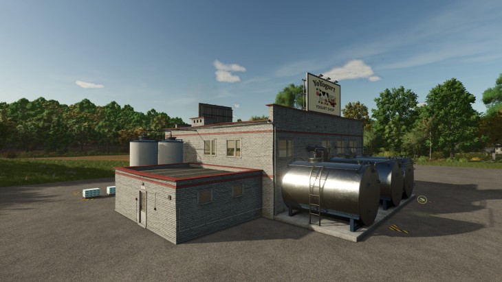 FS25 - Yogurt Shop V1.0