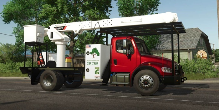 FS25 - Freightliner M2 Bucket Truck V1.1