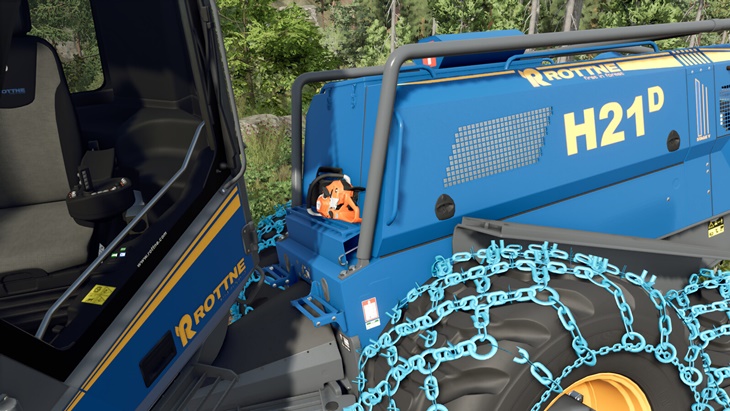 FS25 - Rottne H21D Steep Slope Pack V1.0.1.2