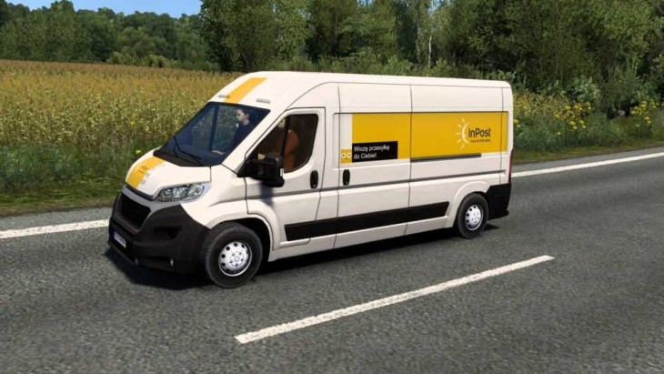 ETS2 - InPost AI Traffic VAN V1.3