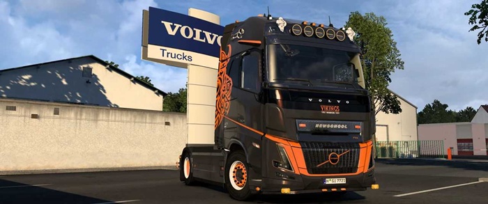 ETS2 - Volvo FH6 Aero Addons Beta V0.1
