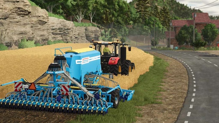 FS25 - Farmet Falcon 6 PRO Fert+ Rust Edition V1.2