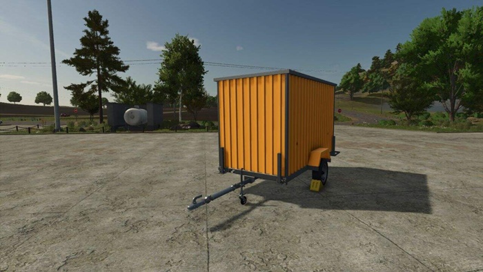 FS25 - ECIM Construction Site Cabin V1.0