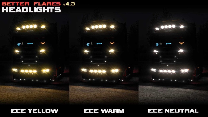 ETS2 - Better Flares V4.6.4