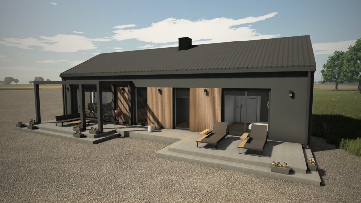 FS25 - Modern House V1.0.0.1