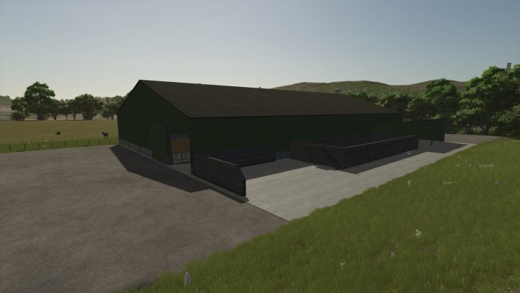 FS25 - Dairy Cow Stall V1.0