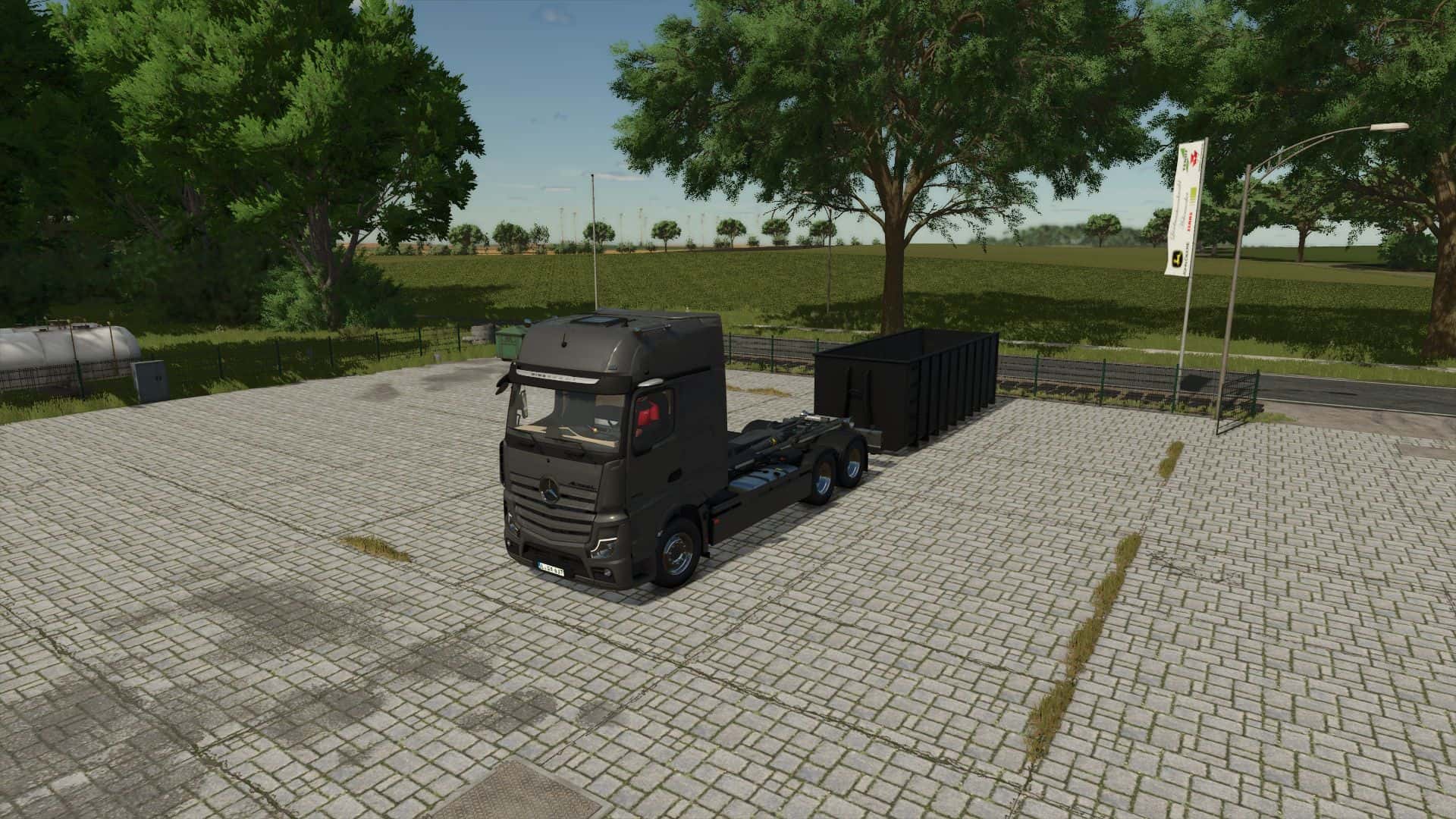 FS25 - Container for Truck V1.0