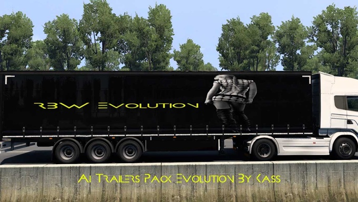 ETS2 - Ai Trailers Pack Evolution V2.6