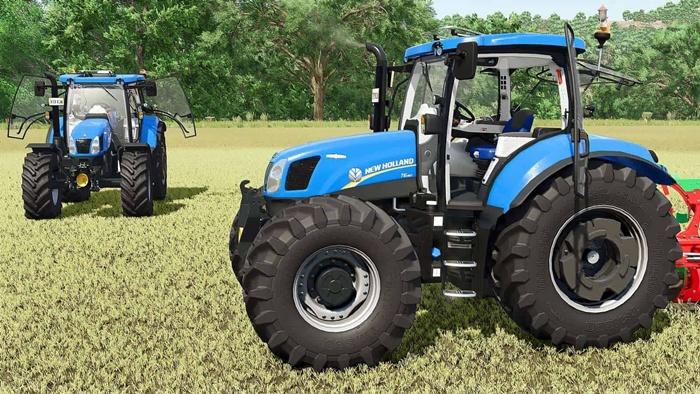 FS25 - New Holland T6140/6160 V1.0
