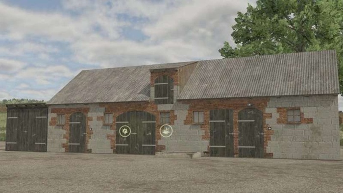 FS25 - Old Medium Polish Pigsty V1.0