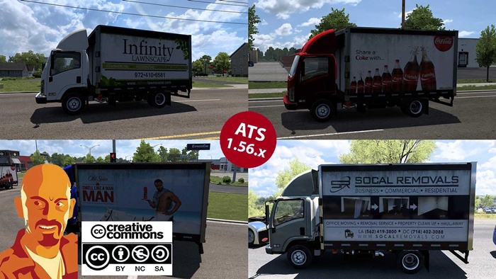ATS - Box Truck Traffic Pack V1.0