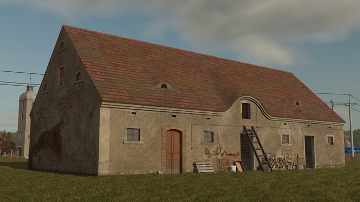 FS25 - Placeable Old German Barn V1.0.0.1