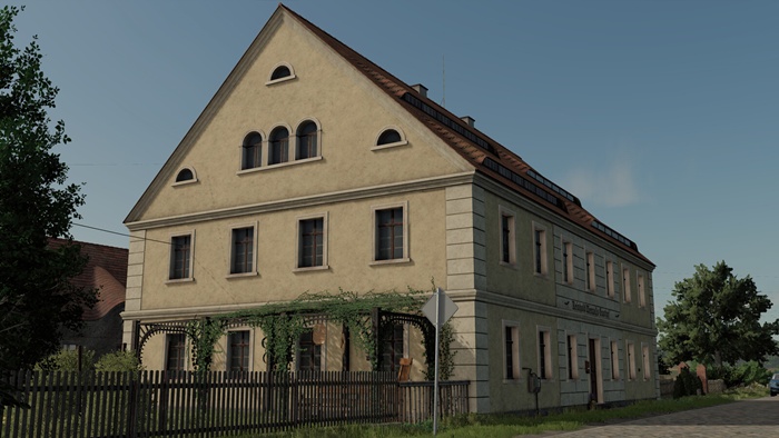 FS25 - Placeable Gabled Farmhouse V1.0