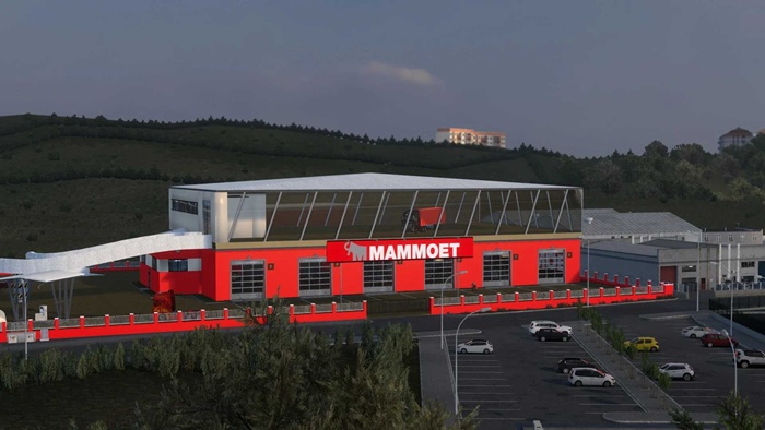 ETS2 – Mammoet Garage D-Deck V1.56