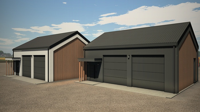 FS25 - Modern Car Garage V1.0