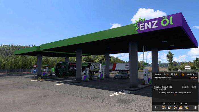 ETS2 – Fuelo EU Diesel Price - 17.09.2025