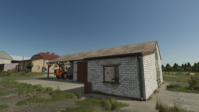 FS25 - Placeable Old Medium Shed V1.0