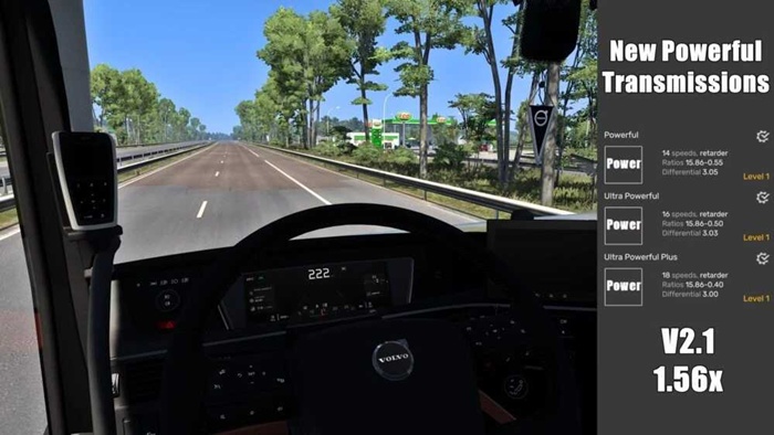 ETS2 – New Powerful Transmissions V2.1