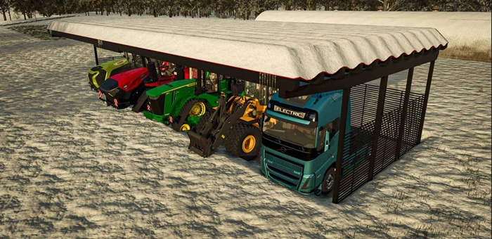FS25 - Metal Shed V1.0