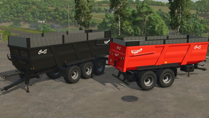 FS25 - Legrand Class S Trailer Pack V1.0.0.2