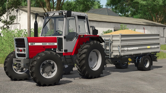 FS25 - Landini X880 Series And MF 3X7 Series V1.1