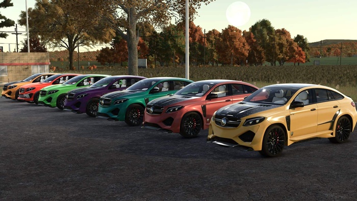 FS25 - Mercedes GLE Lumma CLR G 800 V1.0