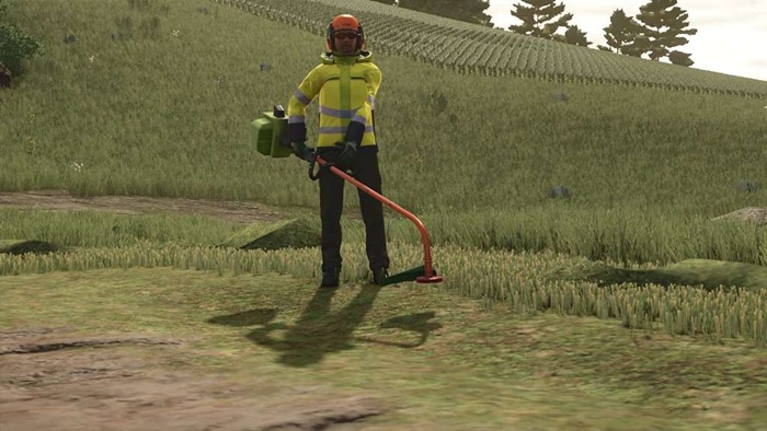 FS25 - Brush Cutter Rust Edition V1.2