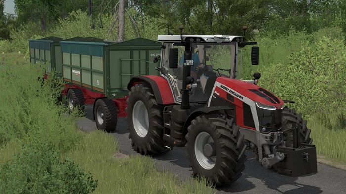 FS25 - Massey Ferguson 8S Xtra V1.0