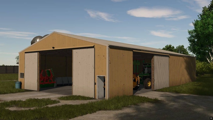 FS25 - Old US Shed V1.0