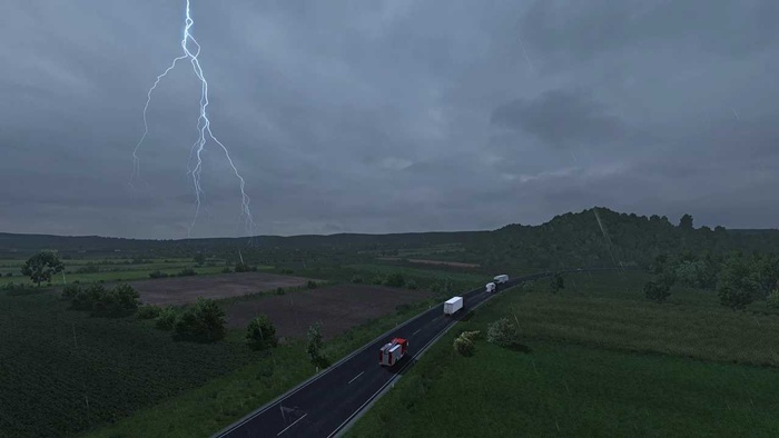 ETS2 - Realistic Weather System V1.5