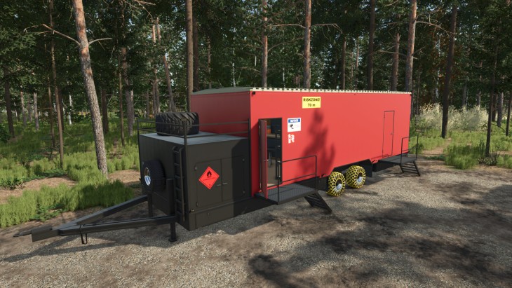 FS25 - Forestry Service Trailer V1.0.0.1