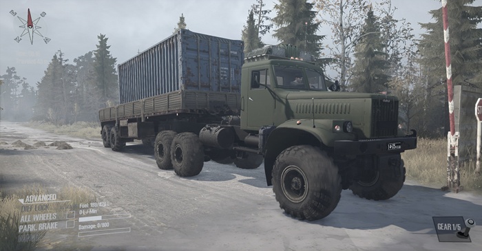 Spintires:Mudrunner – KrAZ-255B Truck V23.01.22