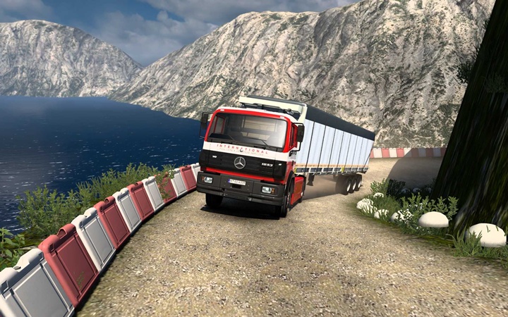 ETS2 - New Extreme And Dangerous Roads Map V1.56