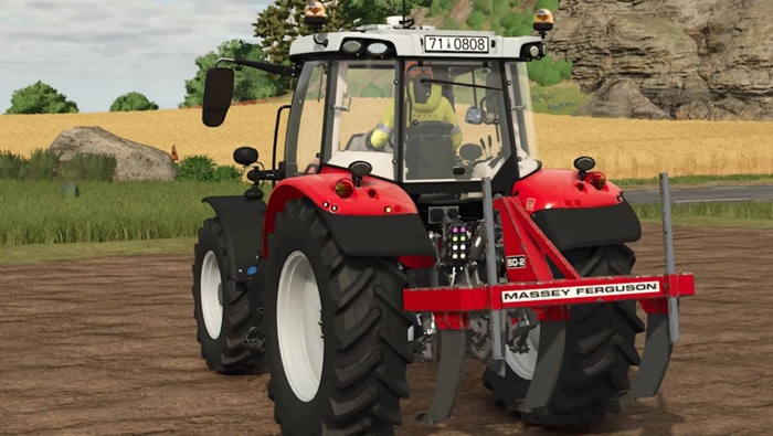 FS25 - Massey Ferguson SD-2 Rust Edition V1.1