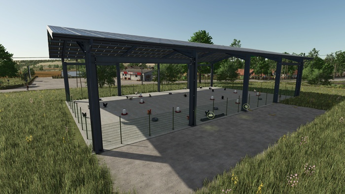 FS25 - Placeable Outdoor Chicken Coop V1.1