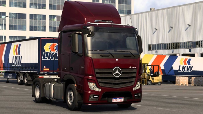 ETS2 - Mercedes Benz Actros Euro 6 Truck V1.0