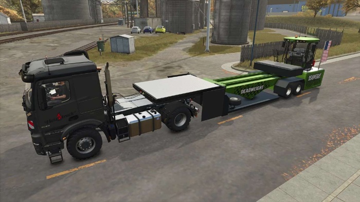 FS25 - Tractor Pulling Sled V1.0