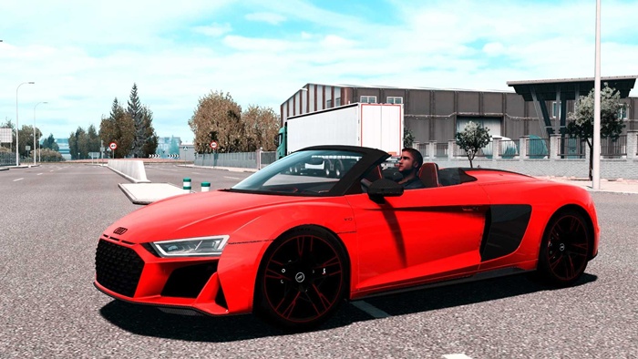 ETS2 - 2021 Audi R8 V10 Spyder V1.3