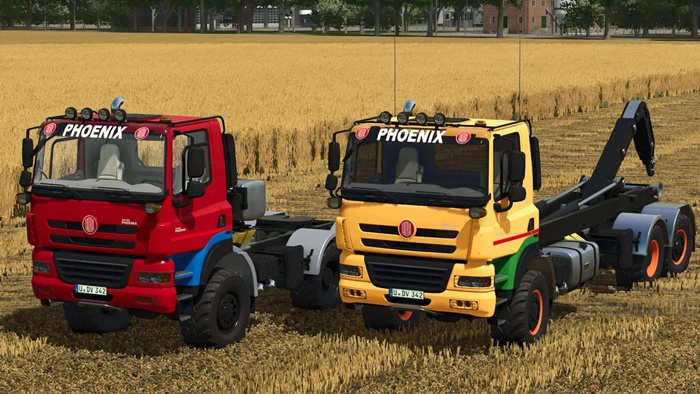 FS25 - Tatra Phoenix Agro & IT Runner Trucks V1.0