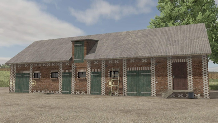 FS25 - Cowshed from The Lublin Region V1.0