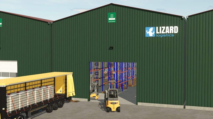 FS25 - High Rack Warehouse V1.0
