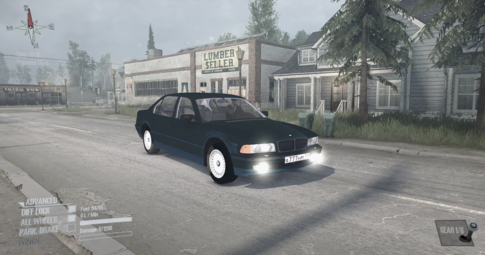 Spintires:Mudrunner - BMW 750LI E38 V2.26