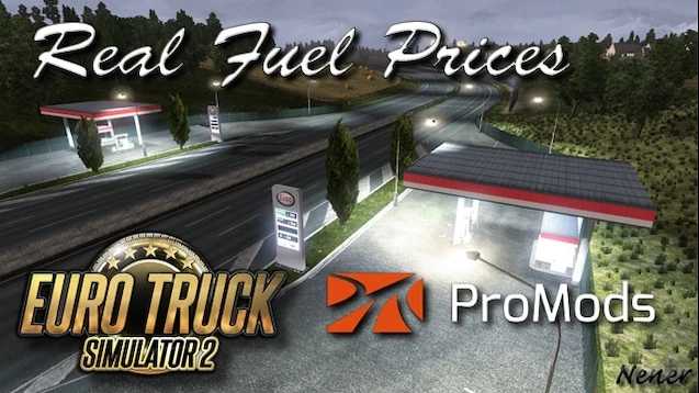 ETS2 – Real Fuel Prices Promods V1.0