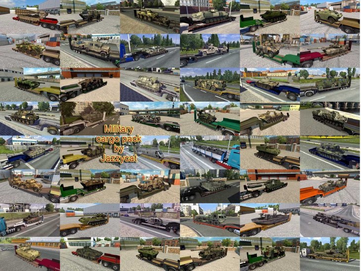ETS2 - Military Cargo Pack V6.8.1