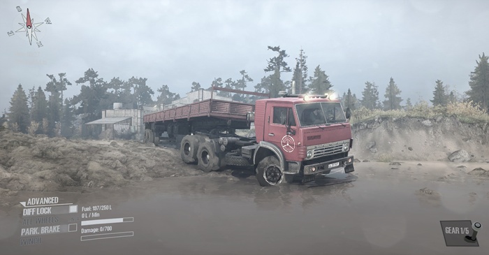 Spintires:Mudrunner - Kamaz 53212 Truck V3
