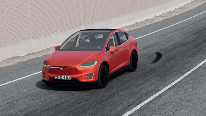 BeamNG – Tesla Model X 2017